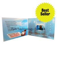 2.4 inch Video Greeting Card LCD Brochure Advertising Player Booklet VGC-024
