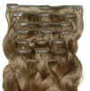 human hair wigs, clips on weft