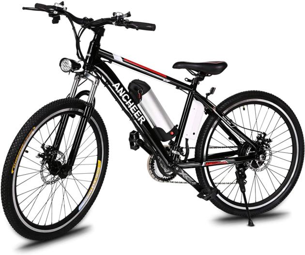 ANCHEER 500W/250W Electric Bike Adult Electric Mountain Bike, 26" Electric Bicycle 20Mph 