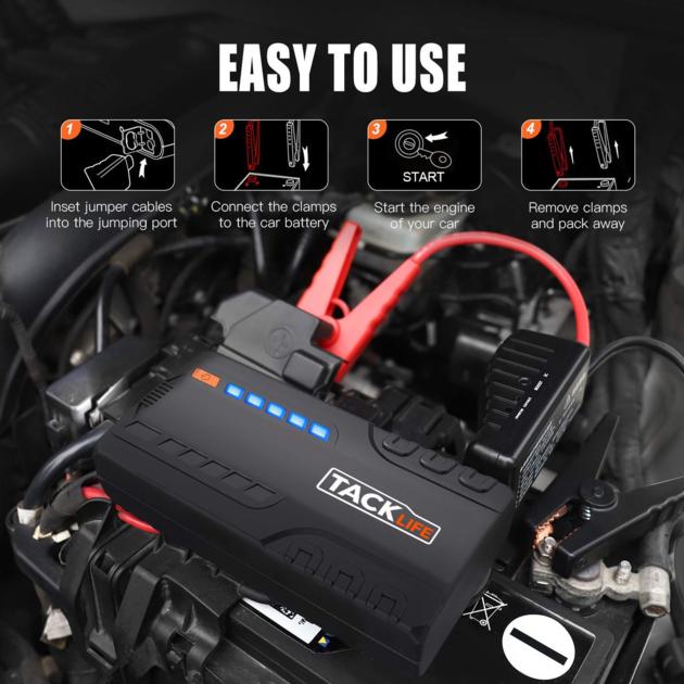 TACKLIFE T6 800A Peak 18000mAh Car