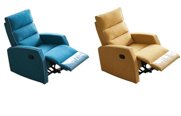 Nordic Small Apartment Sofa Single Multifunctional Fabric Sofa Lounge Chair Living Room Bedroom