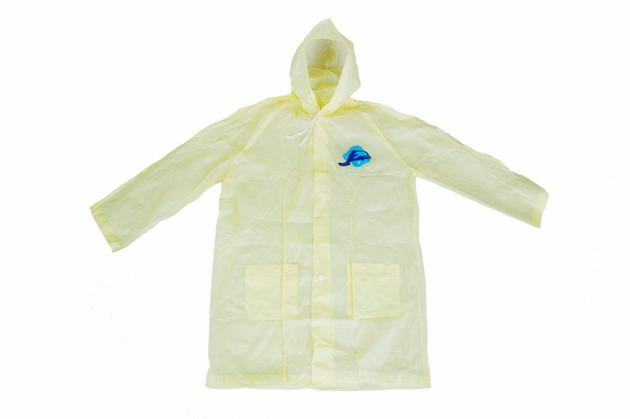 YELLOW ADULT PVC VINYL RAIN WOMENS WATERPROOF JACKETS