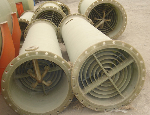 FRP Waste Gas Collection Pipe Process