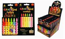 Color Flame Candles Item 1106#