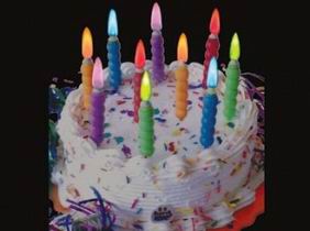 Brighten Color Flame Candles