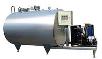 Vertical cooling milk tank