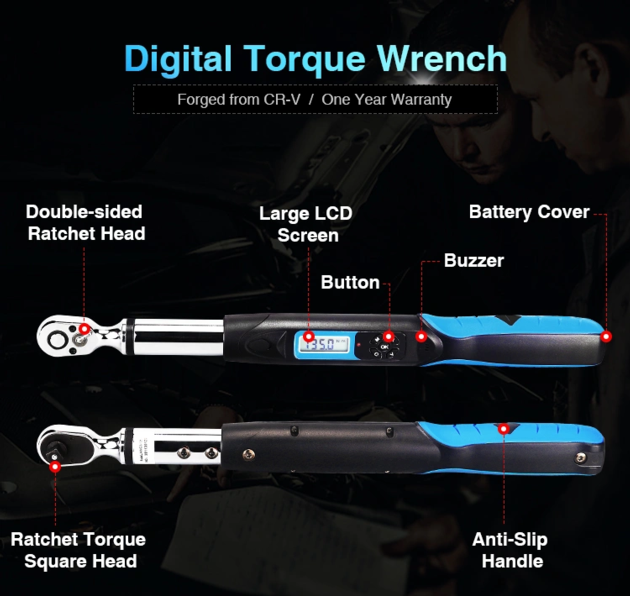 GATmatic 3 4 Quot Digital Torque