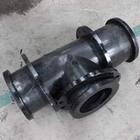 UHMWPE tee for tailing conveying, UHMWPE wear-resistant tee  pipe fittings