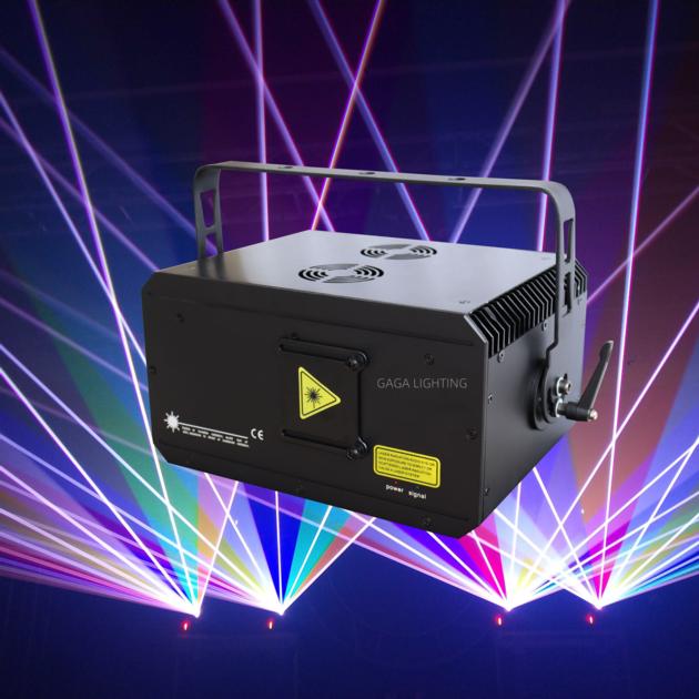 Portable 1W RGB 3D animation laser light ILDA DMX for DJ disco KTV stage light shows