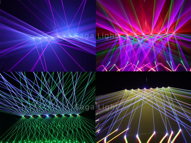 Portable 1W RGB 3D Animation Laser