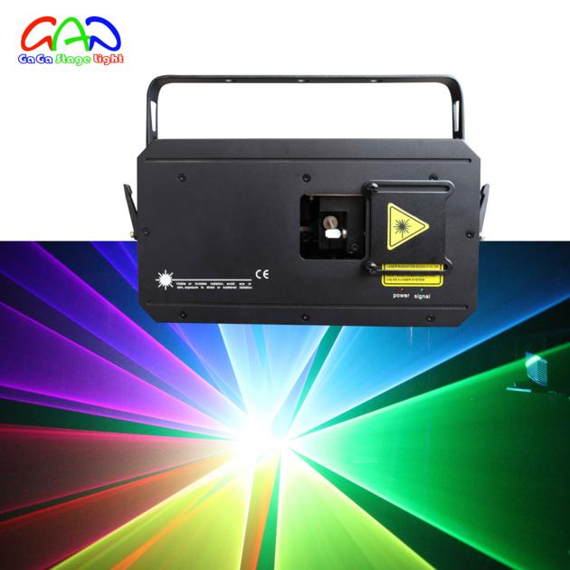 Portable 1W RGB 3D Animation Laser