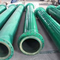 Lined polyurethane dual anti-pipeline steel pipe