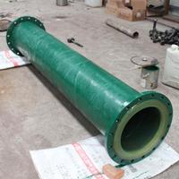 Lined polyurethane dual anti pipe 