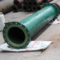 Lined polyurethane tailing conveying pipe 