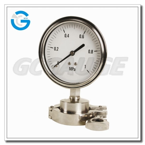 High Quality all Stainless Steel Pressure Gauges with Diaphragm Seal