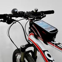 Bicycle front tube bag