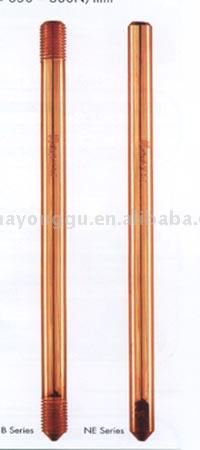 Earth Rod ( copper plated 0.25mm thickness)