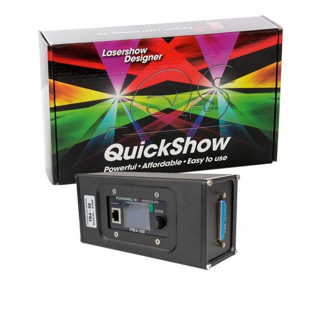 US Pangolin Official Genuine Quick Show FB4 Laser Light Control System ILDA DB25 interface