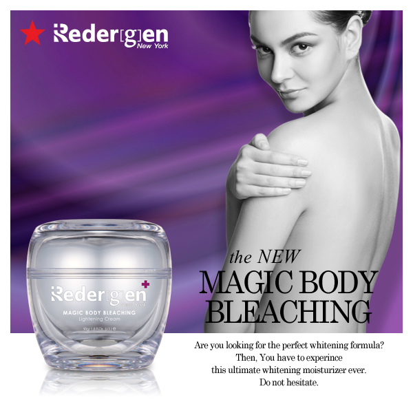 Redergen Body Bleaching Whitening Cream No