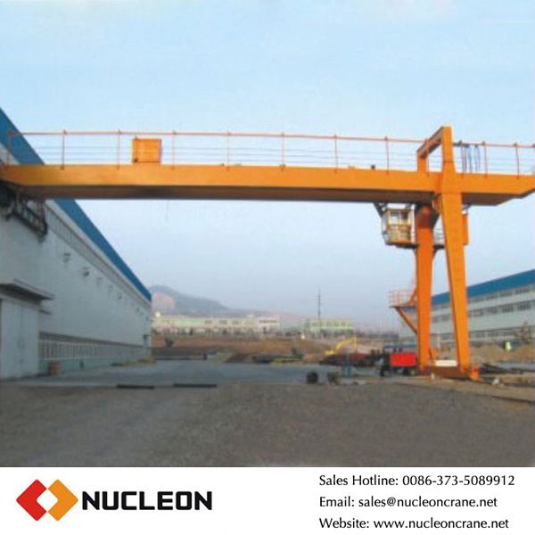 5T 40T Double Girder Semi Gantry