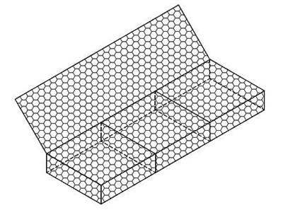 Galfan Coated Gabion Cage