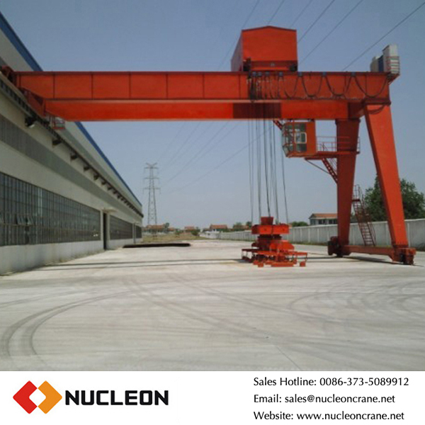 5T 40T Double Girder Semi Gantry