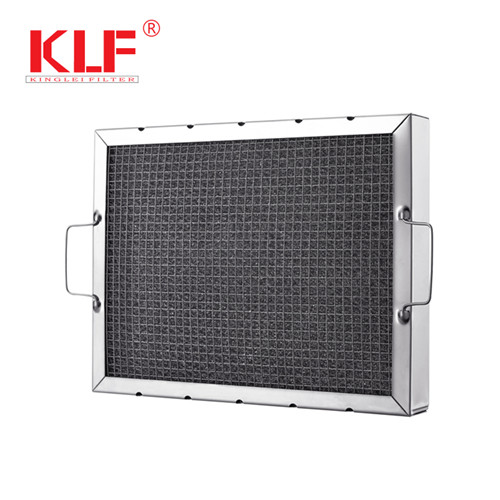 Commerical grease trap Stainless steel Canopy Kitchen honeycomb range hood filter