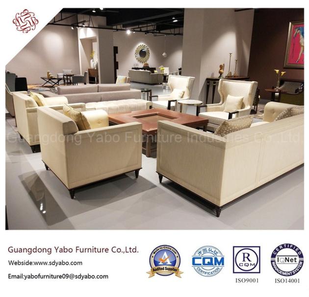 Custom Hotel Furniture with Lobby Fabric Sofa (YB-O-38)