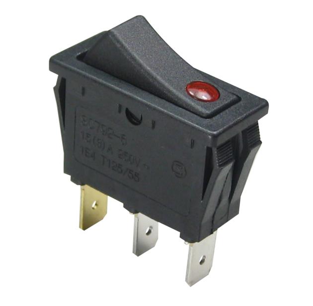  SC792 baokezhen 15A 125/250VAC waterproof power rocker switch manufacturer 