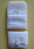 Supply 3/4' 1X1 one row bra hook and eye tape