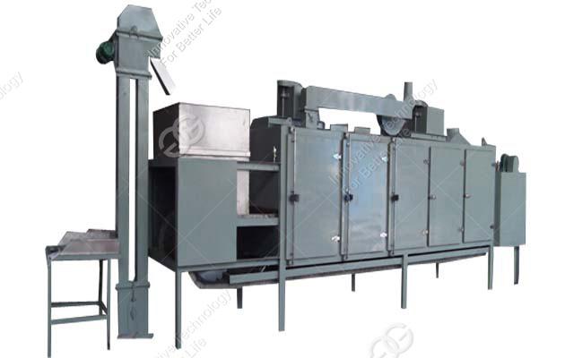 Hot Sale Chain Plate Type Peanut Roasting Machine with High Quality 