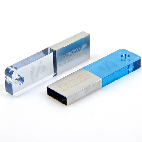 Fancy Crystal USB Flash Drive 8GB USB pendrive custom logo