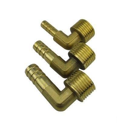 Brass Hose Elbow 90 Degree Fitting Barb Union