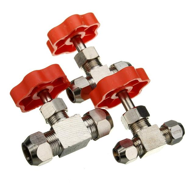 Brass plug valve