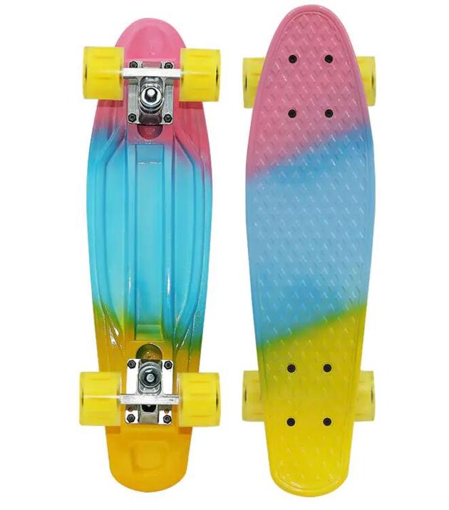 Customize Multi Color Penny Skateboard