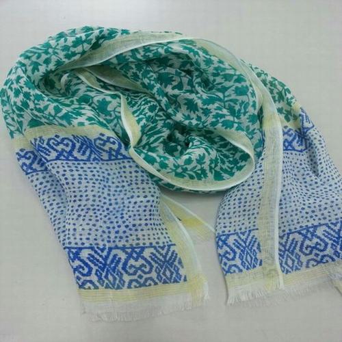 polyester printed scarf