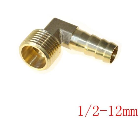Hose Barb Elbow Brass Barbed Tube Pipe Fitting Coupler Connector Adapter  copper fitting