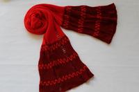 Knitted scarf