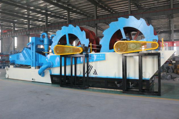 Double Wheel Sand Washer