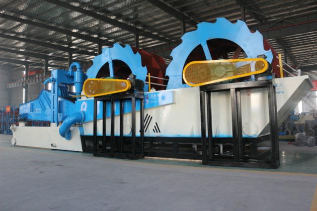 Double Wheel Sand Washer