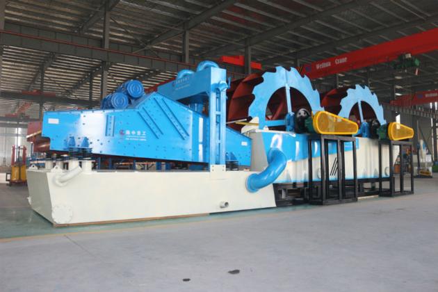 Double Wheel Sand Washer