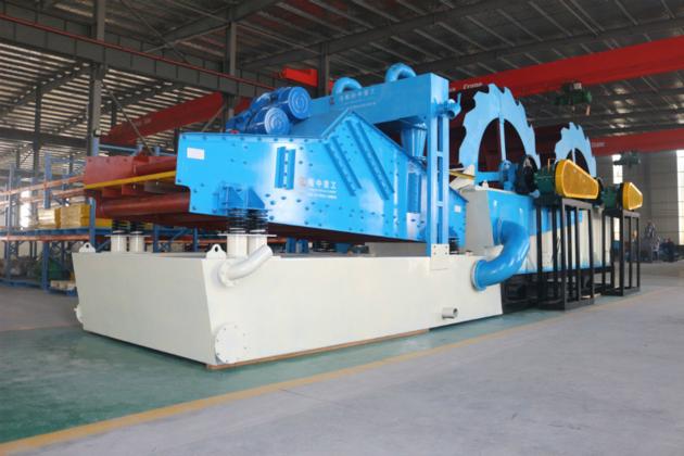 Double Wheel Sand Washer