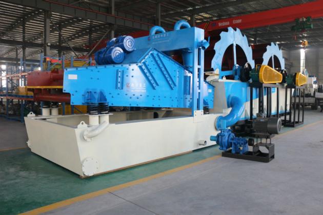 Double Wheel Sand Washer