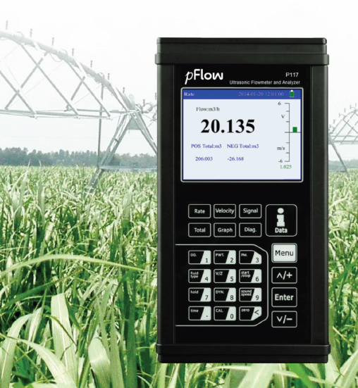 pFlow ultrasonic flowmeter P117