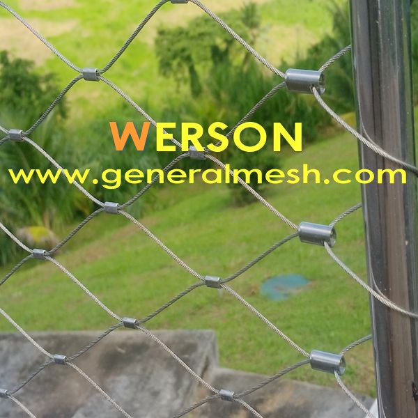 generalmesh X-TEND cable mesh,architectural facade mesh