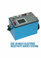 metal detector water detector DUK-2B Multi-Electrode Resistivity Survey System