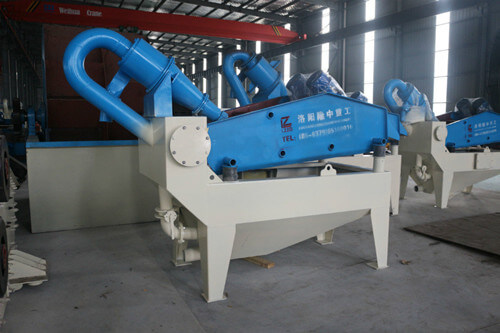 LZ Sand Recycling System