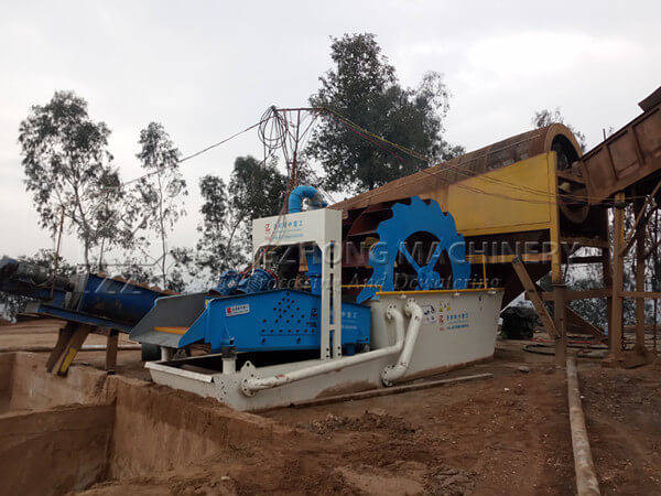 LZZG Sand Washing and Recycling Machine for Reduce The Amount of Cement
