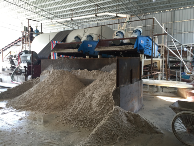 Water Treatment Dewatering Vibrating Screen
