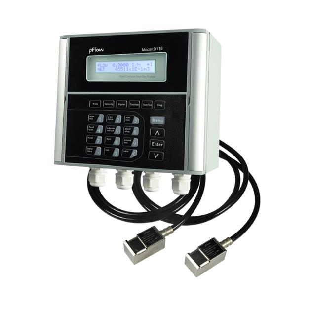 pFlow ultrasonic flowmeter D118